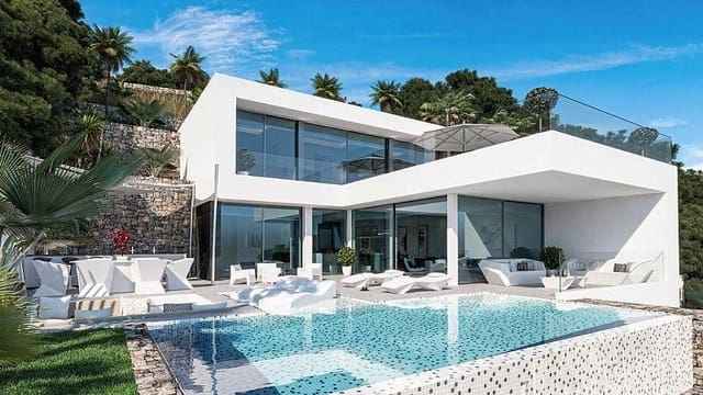 4 soveværelse Villa til salg i Maryvilla, Calpe / Calp med swimmingpool - € 1.550.000 (Ref: 9053191)