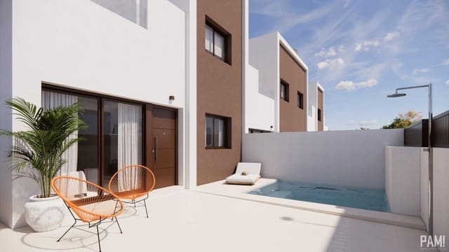 3 soveværelse Semi-Rækkehus til salg i Pilar de la Horadada ciudad, Pilar de la Horadada med garage - € 285.000 (Ref: 9053221)