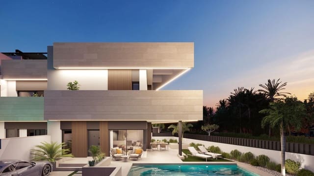 3 soveværelse Semi-Rækkehus til salg i Pilar de la Horadada ciudad, Pilar de la Horadada med swimmingpool garage - € 659.000 (Ref: 9053231)