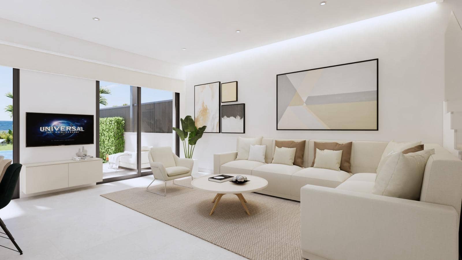 3 soveværelse Villa til salg i Los Alcazares med swimmingpool garage - € 1.095.000 (Ref: 9053365)