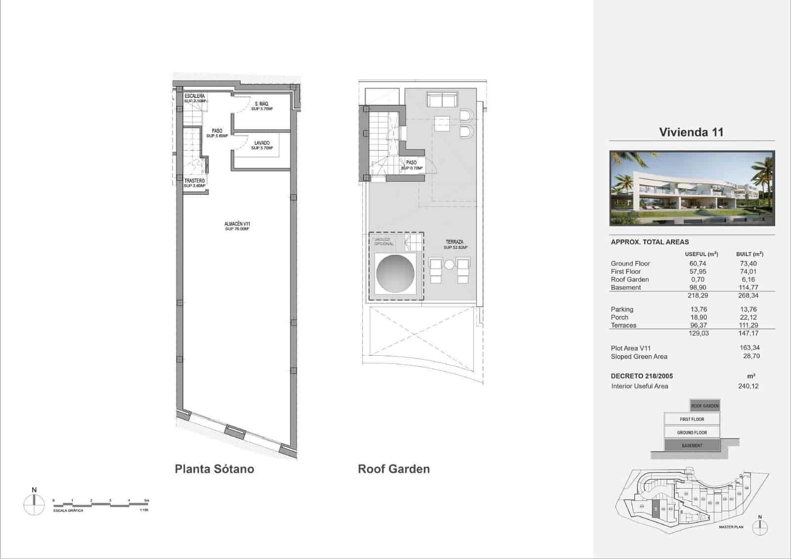 3 soveværelse Byhus til salg i Mijas med swimmingpool garage - € 1.261.251 (Ref: 9053407)