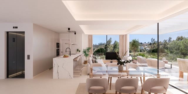 3 sypialnia Dom na sprzedaż w La Cala de Mijas, Mijas z basenem garażem - 1 100 000 € (Ref: 9053410)