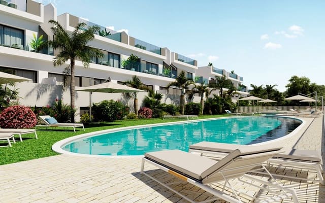 2 soveværelse Semi-Rækkehus til salg i Los Balcones - Los Altos, Torrevieja med swimmingpool garage - € 310.000 (Ref: 9053537)