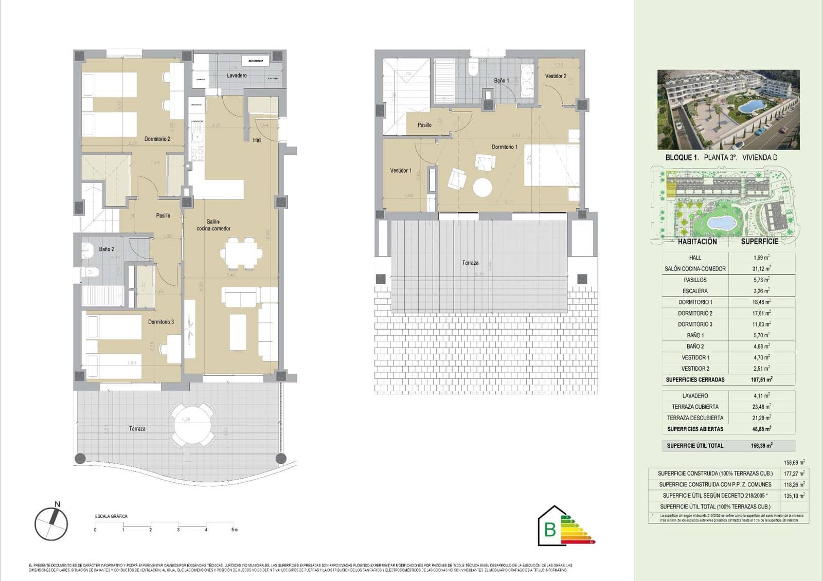3 soveværelse Lejlighed til salg i Benalmadena med swimmingpool garage - € 549.000 (Ref: 9059013)