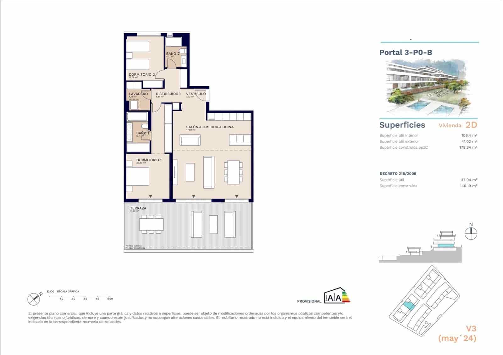 2 sypialnia Apartament na sprzedaż w Estepona z basenem garażem - 645 000 € (Ref: 9062170)