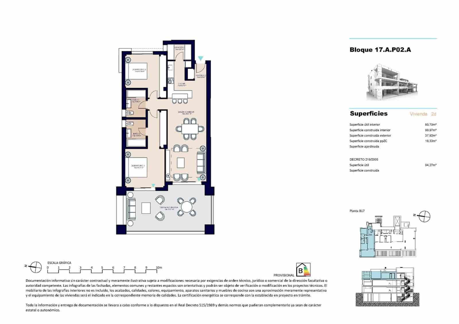 2 chambre Appartement à vendre à Estepona avec piscine garage - 434 000 € (Ref: 9076110)