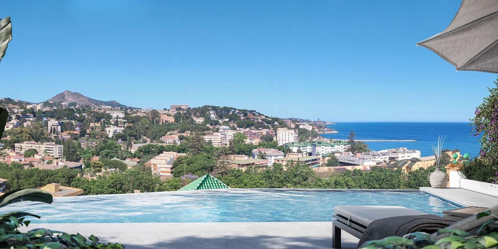 2 soveværelse Lejlighed til salg i Malaga by med swimmingpool - € 895.000 (Ref: 9081341)