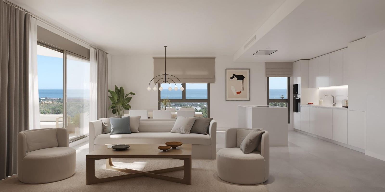 3 sypialnia Apartament na sprzedaż w Estepona z basenem garażem - 960 000 € (Ref: 9096390)