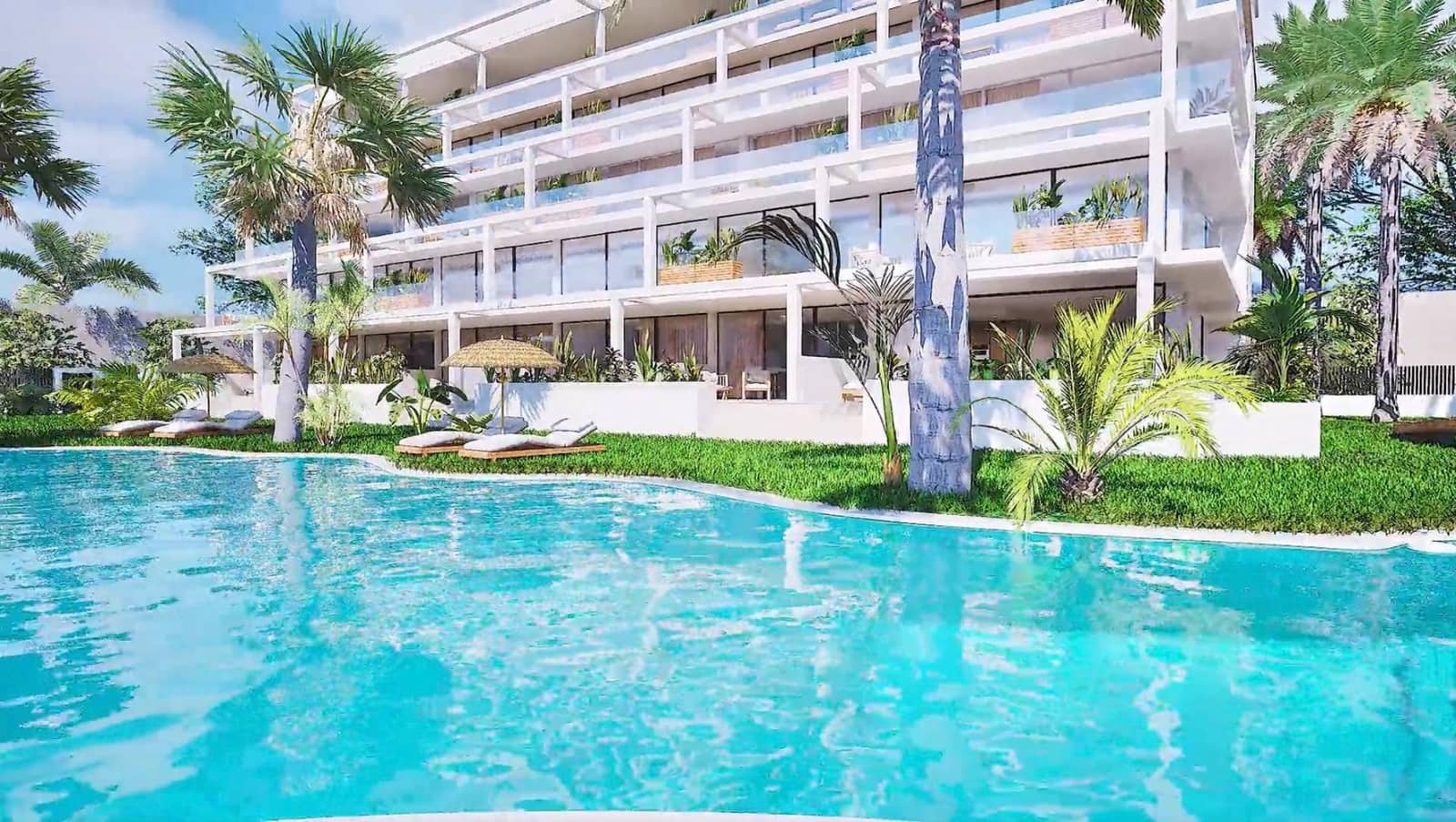 3 soveværelse Lejlighed til salg i Mar de Cristal med swimmingpool garage - € 428.000 (Ref: 9096397)