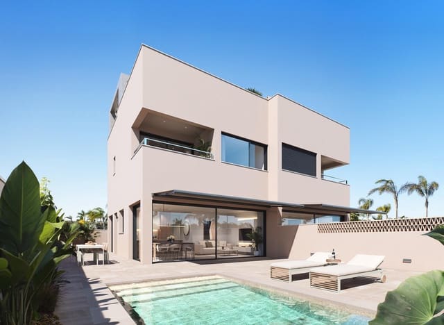 3 soveværelse Semi-Rækkehus til salg i El Mojon, Pilar de la Horadada med swimmingpool garage - € 795.000 (Ref: 9100524)