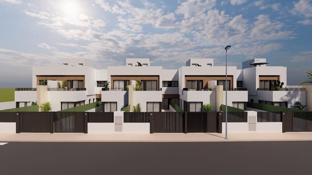 3 soveværelse Semi-Rækkehus til salg i Santiago de la Ribera, San Javier med swimmingpool garage - € 363.000 (Ref: 9117069)