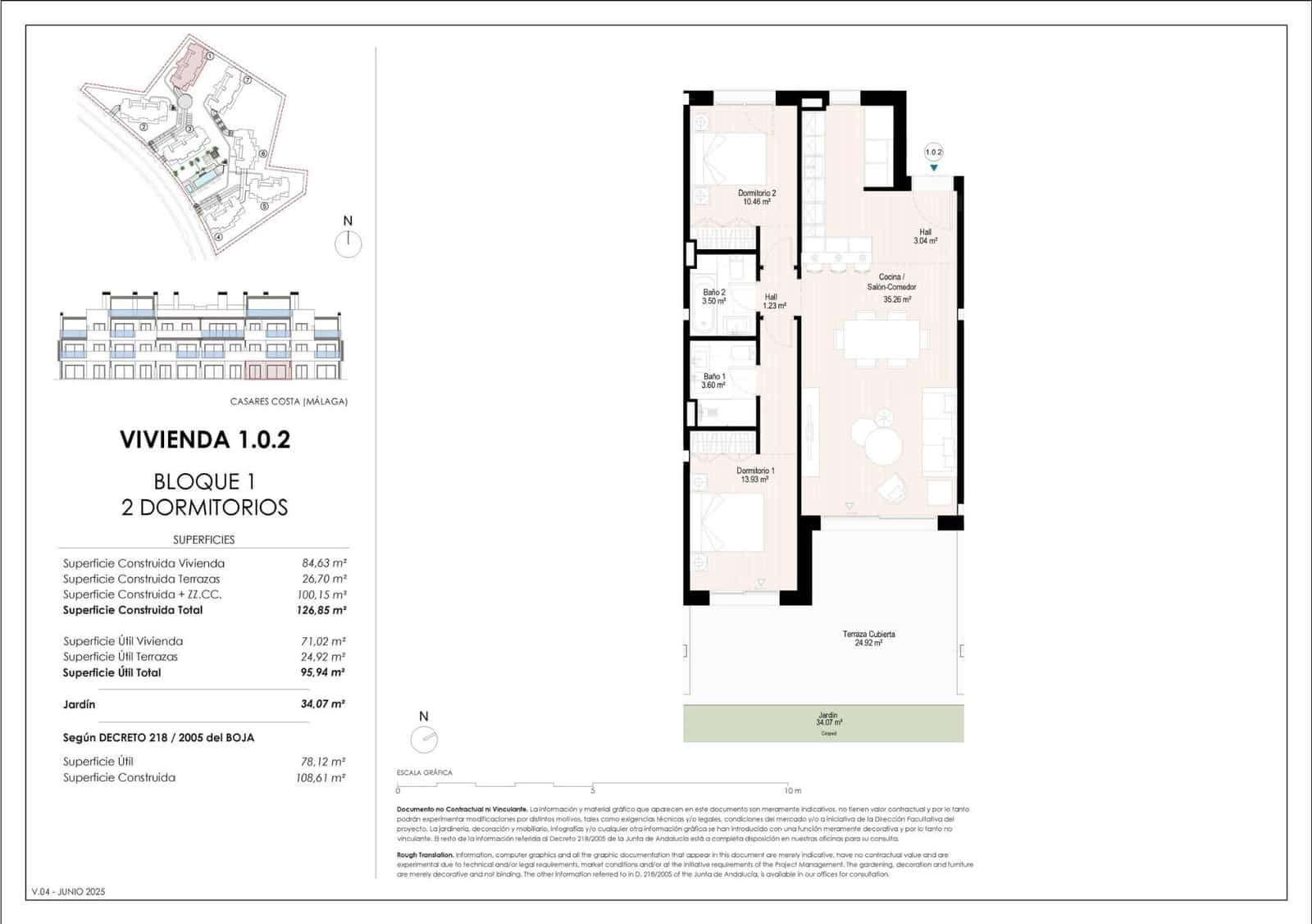 2 slaapkamer Appartement te koop in Casares met zwembad garage - € 463.000 (Ref: 9143801)