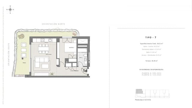1 bedroom Apartment for sale in Parque Central, Estepona with pool - € 430,000 (Ref: 9157836)