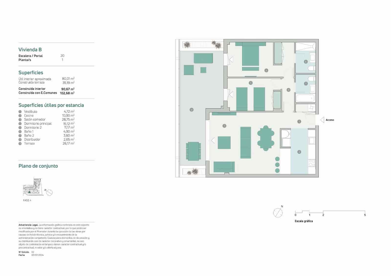 2 sypialnia Apartament na sprzedaż w Estepona z basenem garażem - 387 000 € (Ref: 9166816)