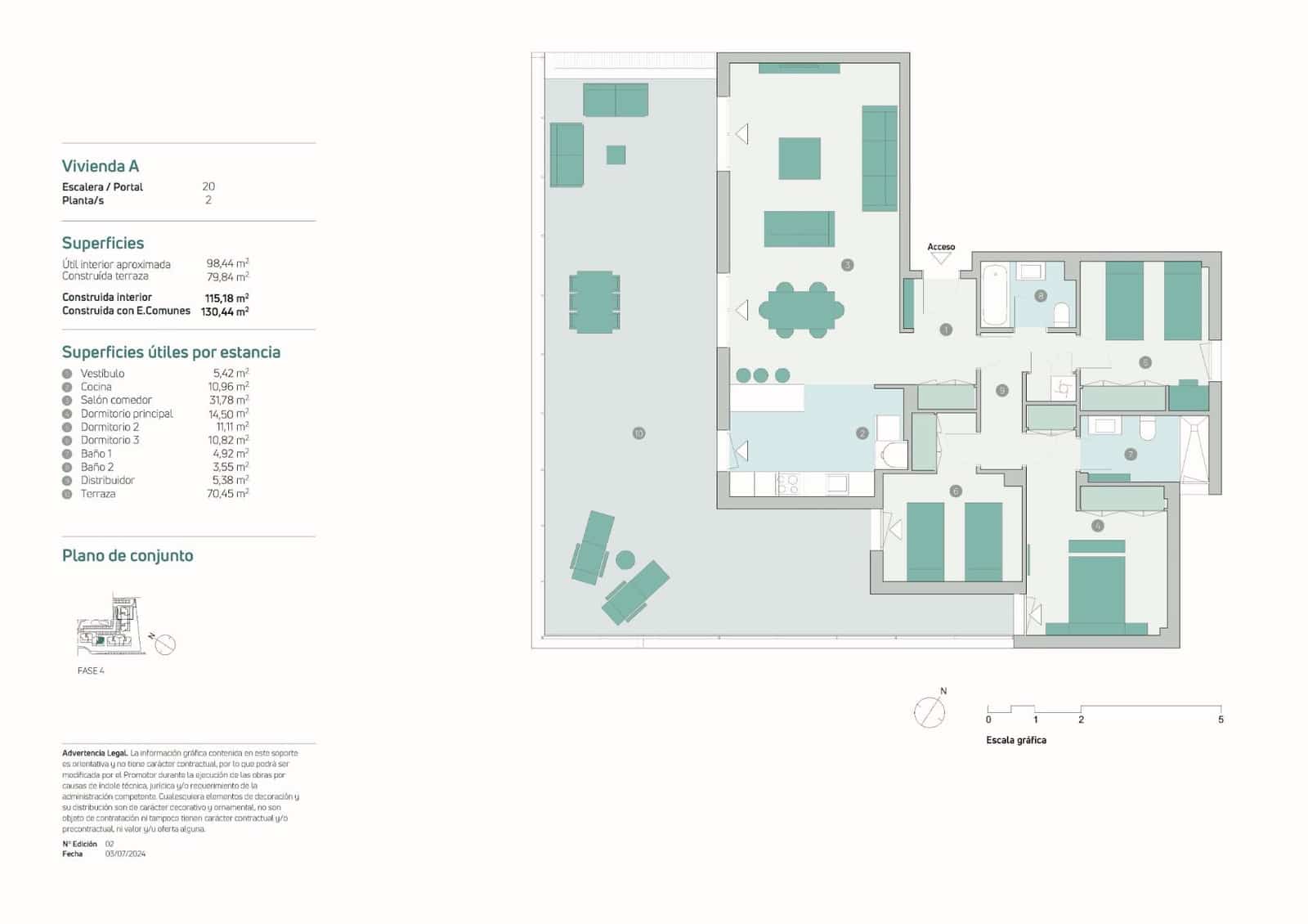 3 soveværelse Lejlighed til salg i Estepona med swimmingpool garage - € 542.000 (Ref: 9166818)