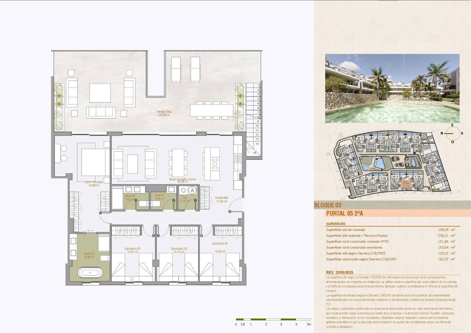 4 soverom Leilighet til salgs i Bahia Dorada med svømmebasseng garasje - € 954 000 (Ref: 9167245)