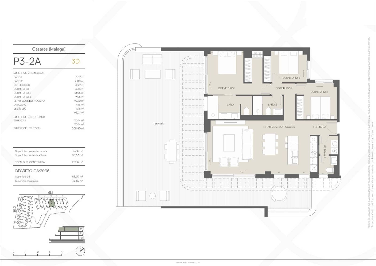 3 sypialnia Apartament na sprzedaż w Casares z basenem - 716 000 € (Ref: 9221485)