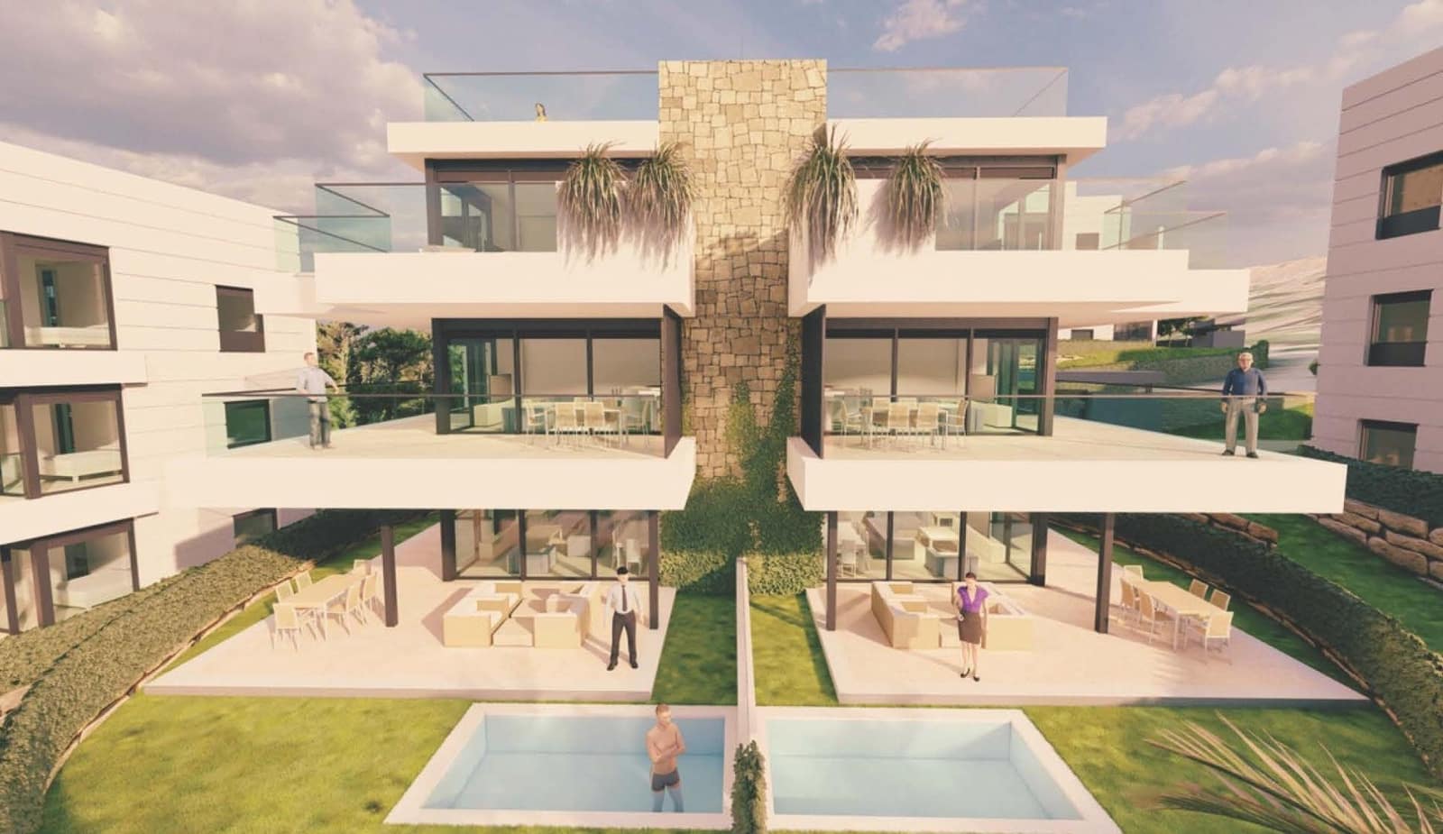 3 soveværelse Lejlighed til salg i Estepona med swimmingpool garage - € 393.933 (Ref: 9221507)