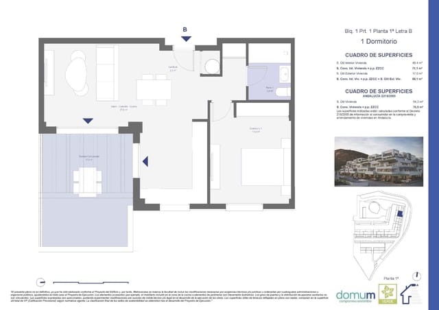 1 soveværelse Lejlighed til salg i Pulpí med swimmingpool garage - € 166.000 (Ref: 9265249)