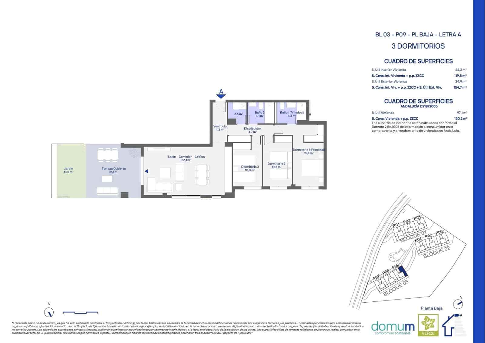 3 slaapkamer Appartement te koop in Casares met zwembad garage - € 459.000 (Ref: 9265261)