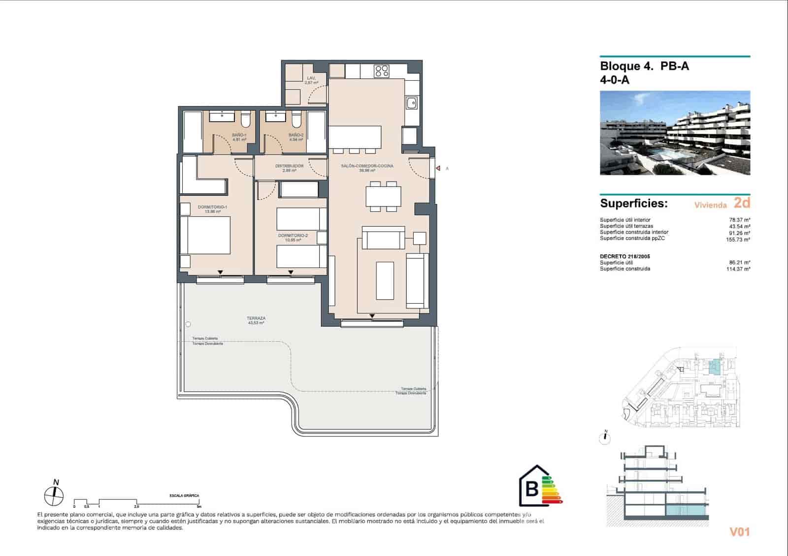 2 soveværelse Lejlighed til salg i Estepona med swimmingpool garage - € 480.000 (Ref: 9317266)