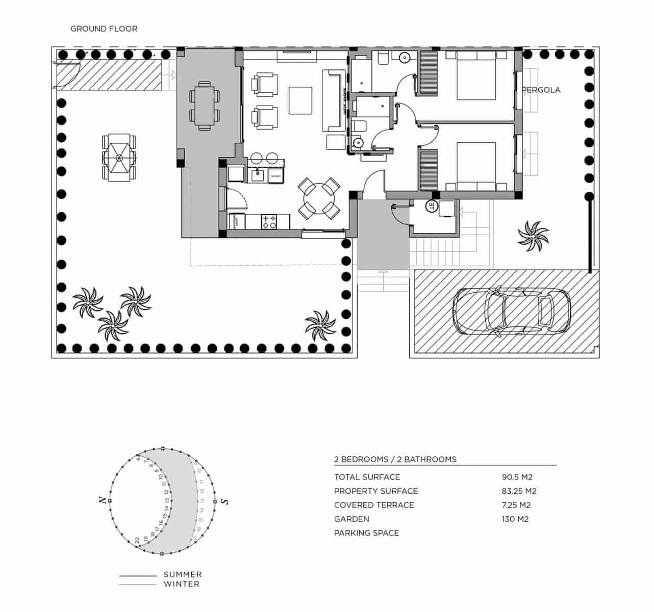 2 sypialnia Apartament na sprzedaż w Rojales z basenem garażem - 316 500 € (Ref: 9330969)