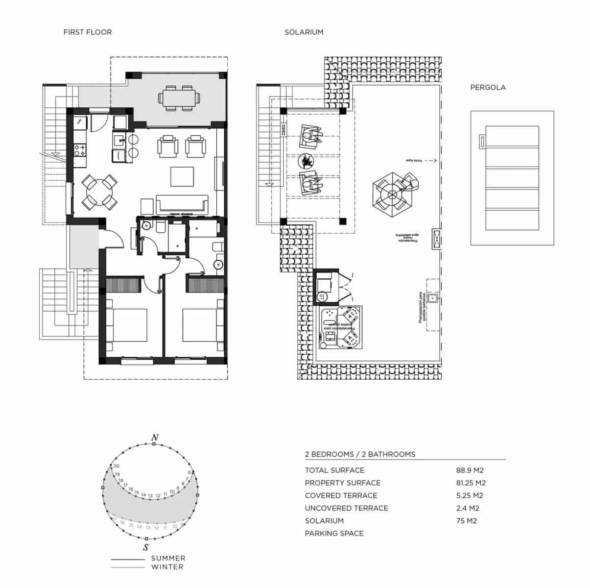 2 sypialnia Apartament na sprzedaż w Rojales z basenem garażem - 313 000 € (Ref: 9330970)