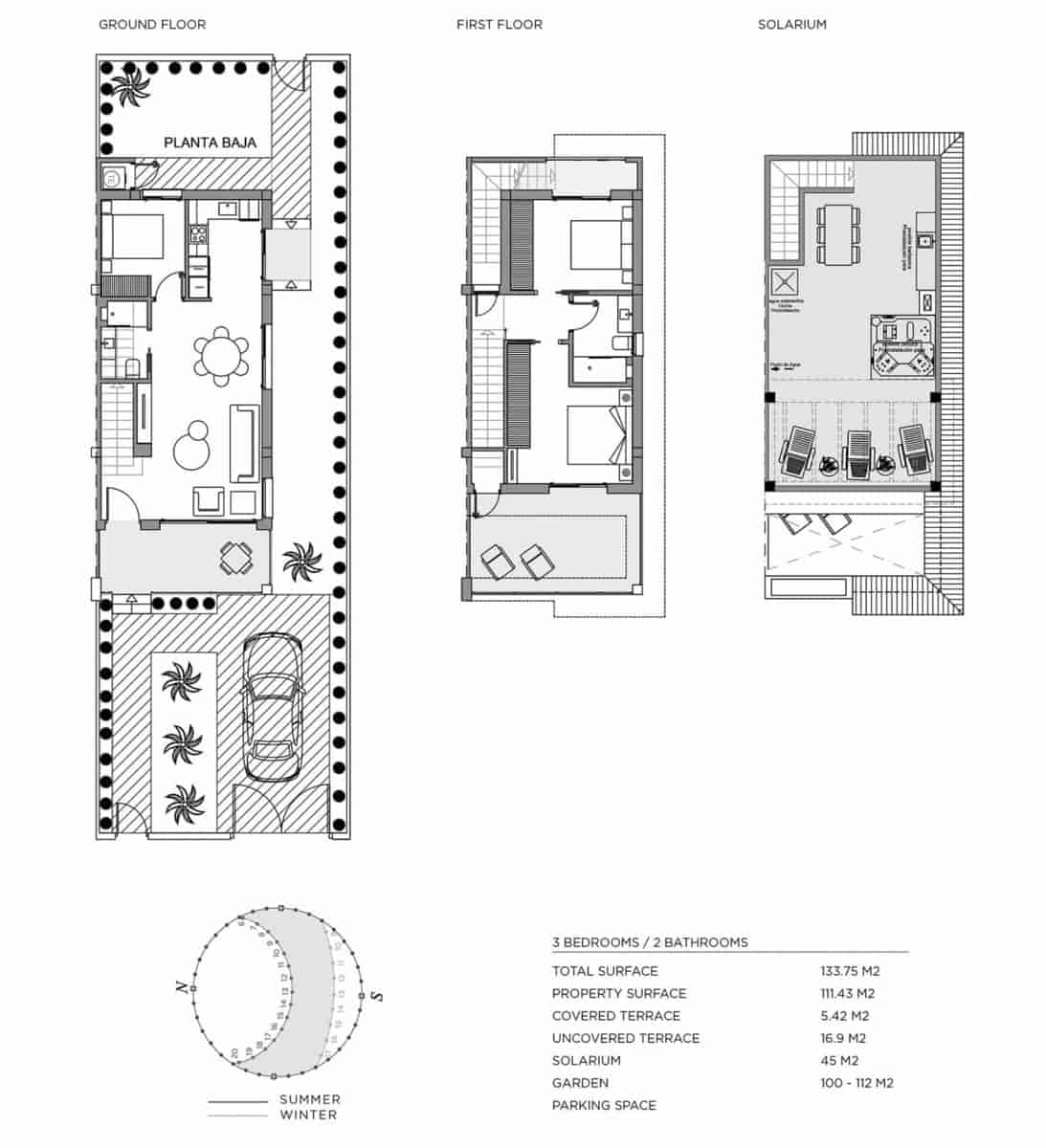 Chalet de 3 habitaciones en Rojales en venta con piscina garaje - 451.875 € (Ref: 9330972)
