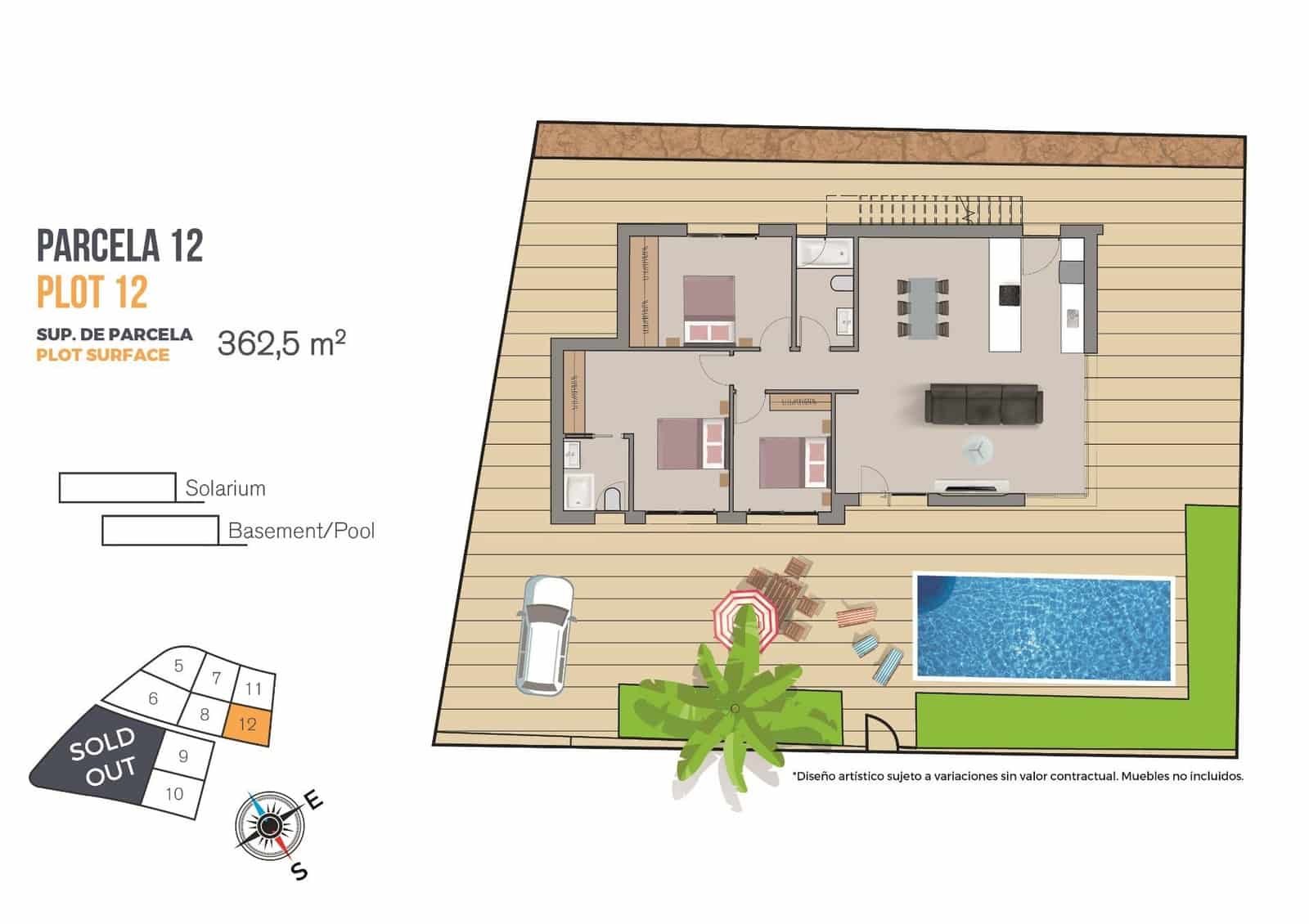Chalet de 3 habitaciones en Finestrat en venta con piscina garaje - 540.000 € (Ref: 9337571)