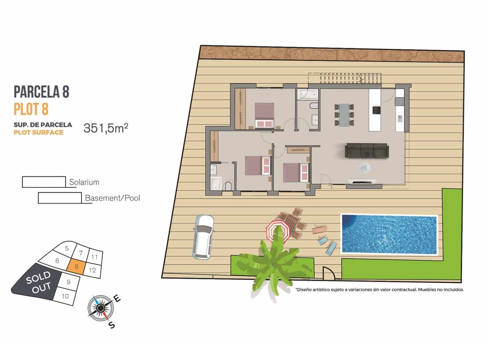3 soveværelse Villa til salg i Finestrat med swimmingpool garage - € 675.000 (Ref: 9337575)