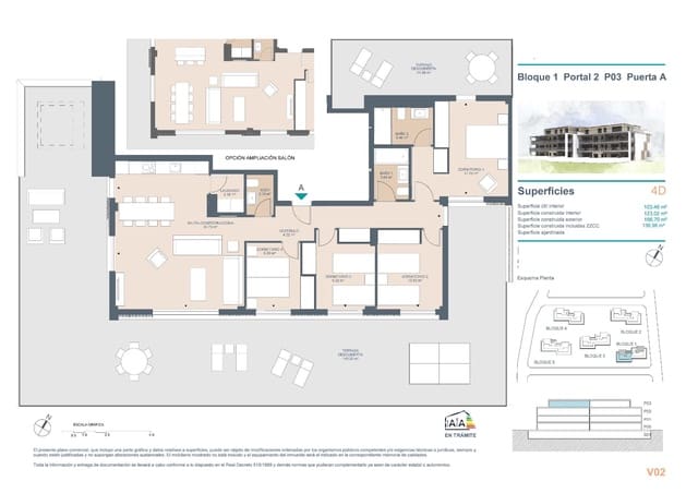 4 bedroom Apartment for sale in Campolivar, Godella with pool garage - € 621,000 (Ref: 9340775)