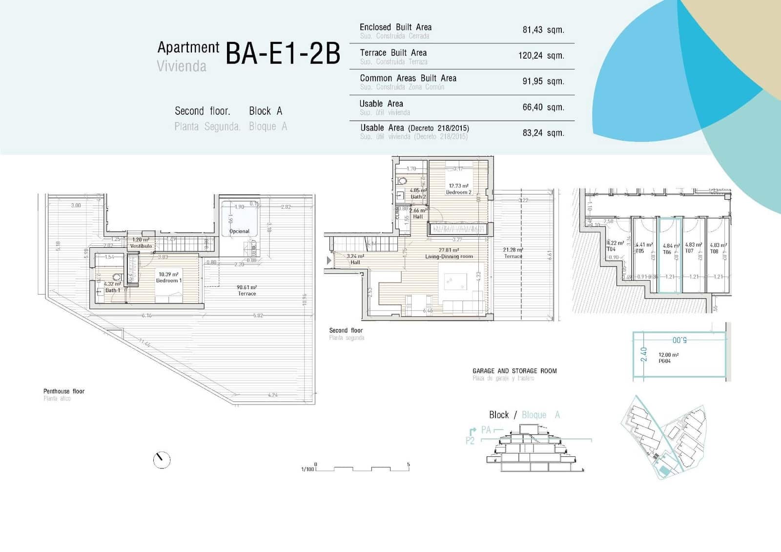 2 camera da letto Appartamento in vendita in Bahia Dorada con piscina garage - 552.000 € (Rif: 9346952)