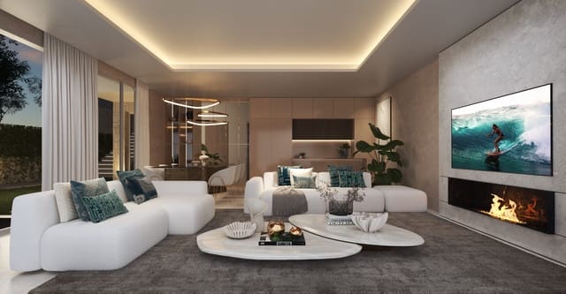 4 makuuhuone Huvila myytävänä paikassa Las Lagunas de Mijas, Mijas - 1 635 000 € (Ref: 9350739)