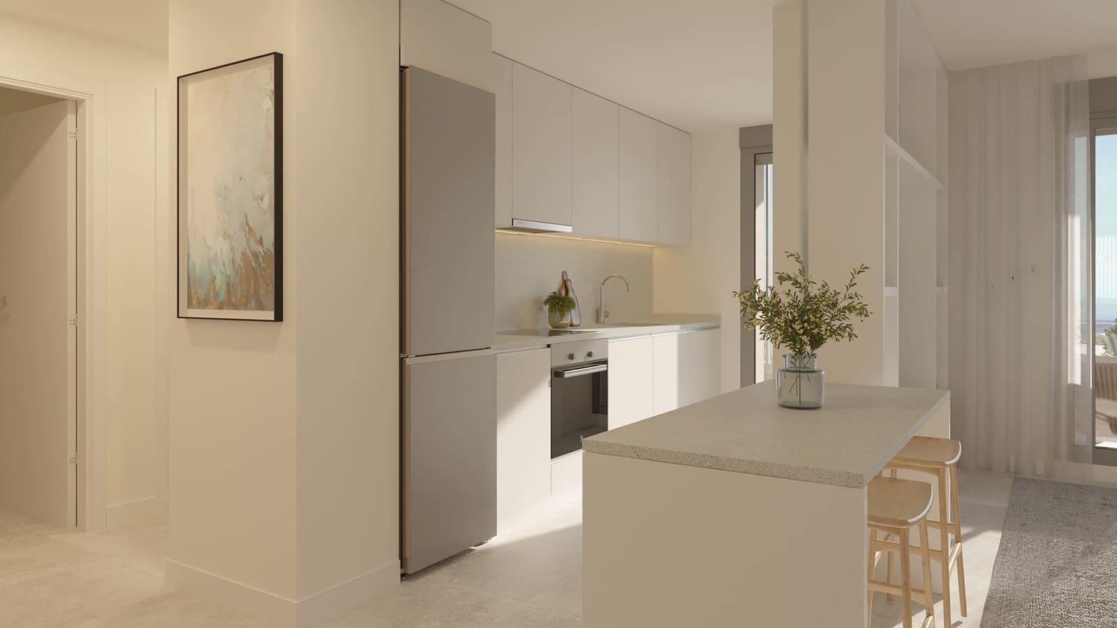 3 soveværelse Lejlighed til salg i Malaga by med swimmingpool - € 375.000 (Ref: 9350905)