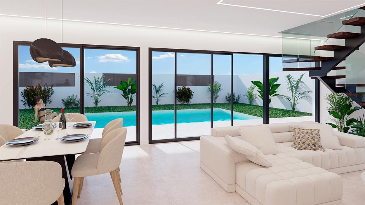 3 sypialnia Willa na sprzedaż w San Pedro del Pinatar - 578 000 € (Ref: 9351961)