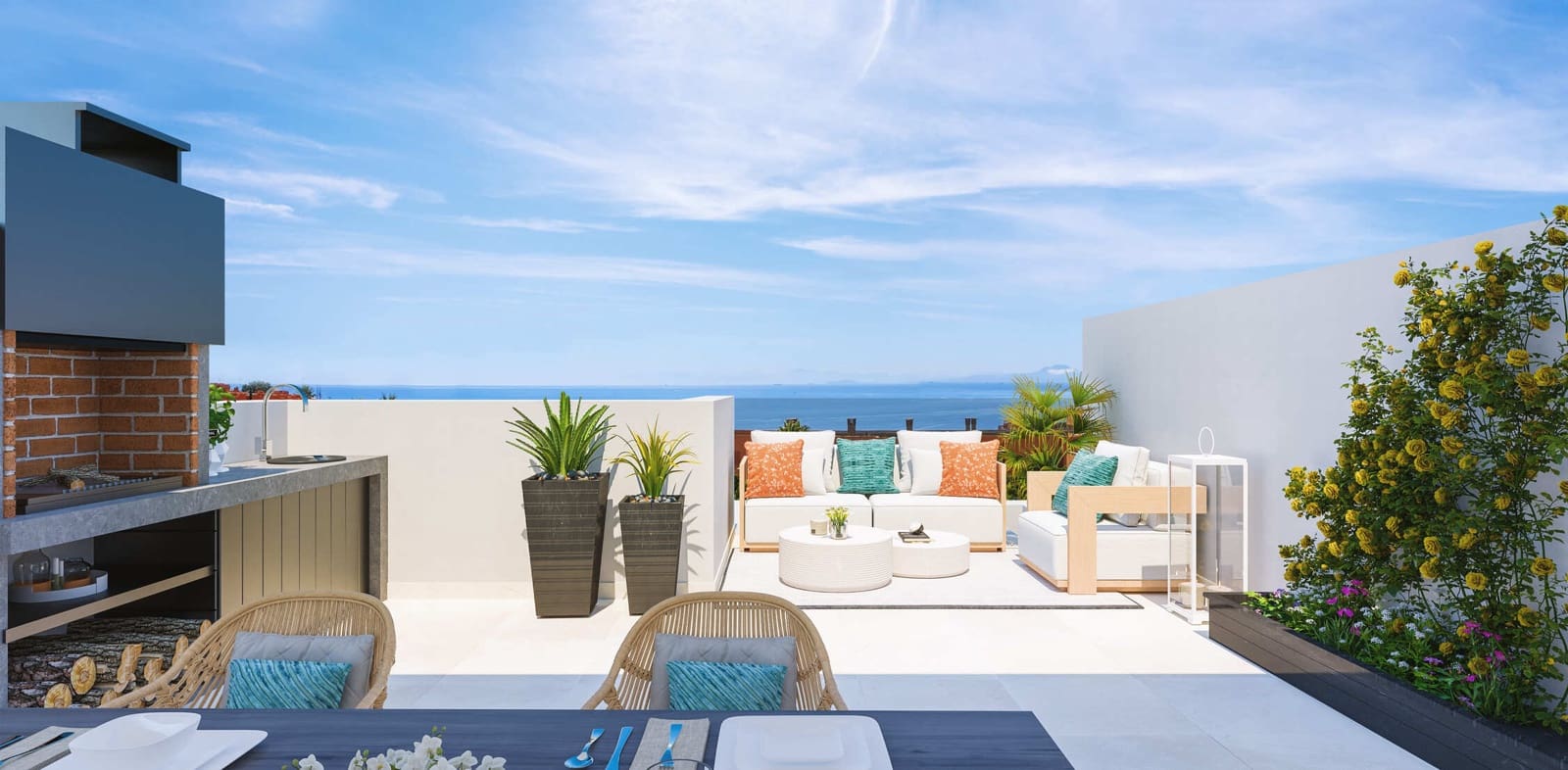 3 sypialnia Willa na sprzedaż w Manilva z basenem garażem - 562 750 € (Ref: 9352478)