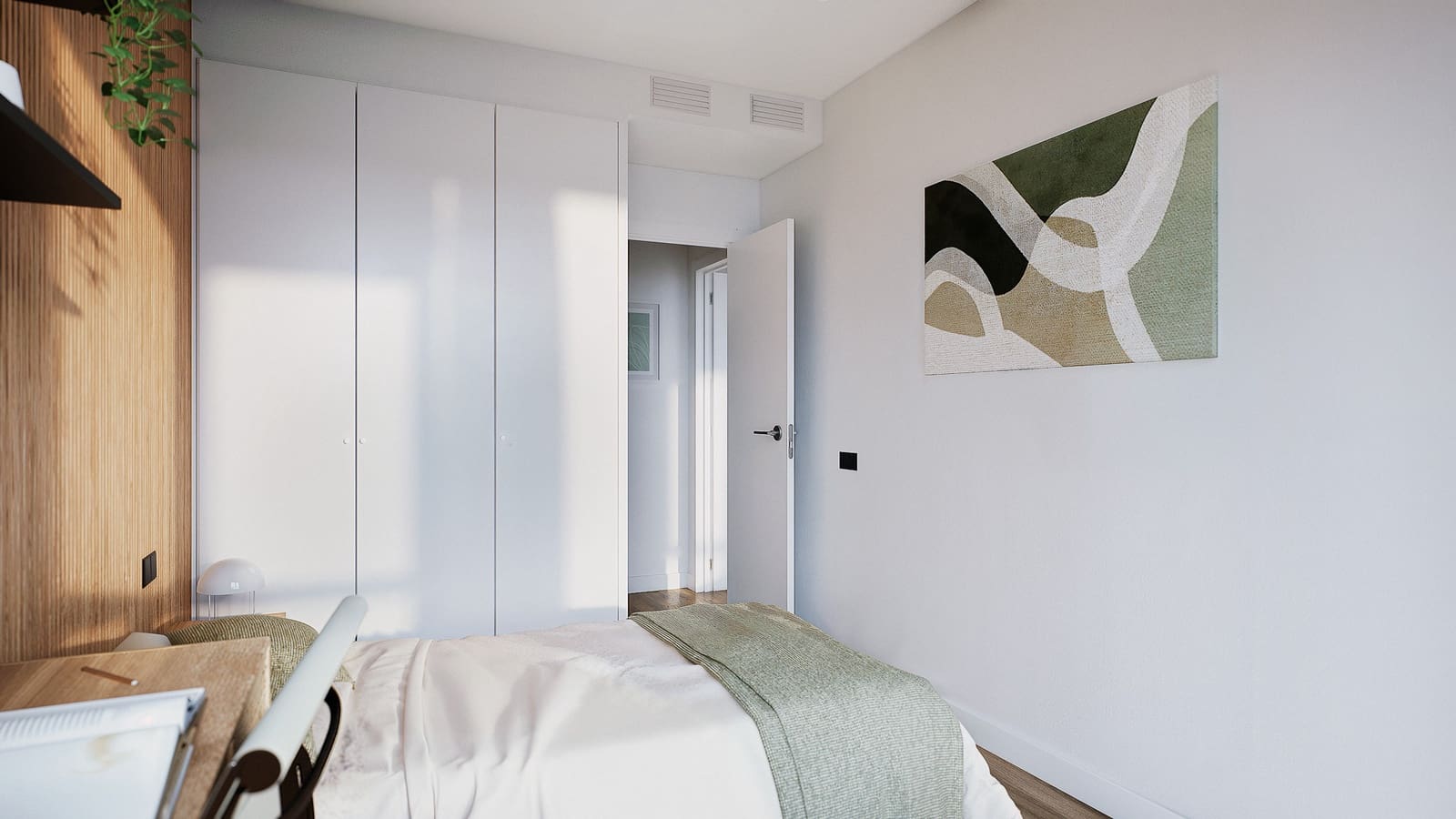 2 Zimmer Apartment zu verkaufen in Malaga Stadt mit Pool - 398.970 € (Ref: 9352482)