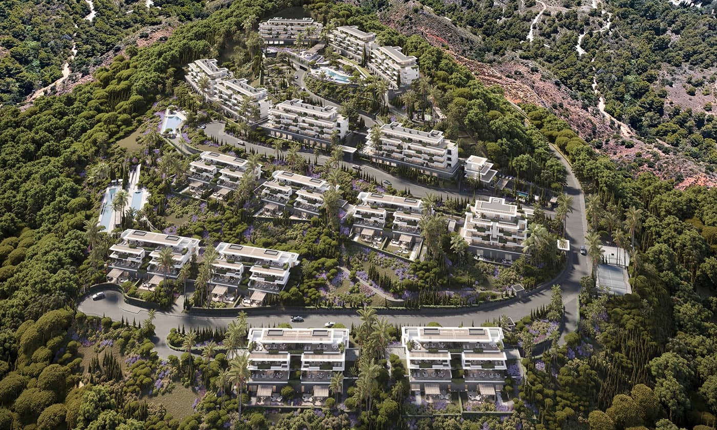 3 soveværelse Lejlighed til salg i Mijas med swimmingpool - € 1.215.800 (Ref: 9565874)