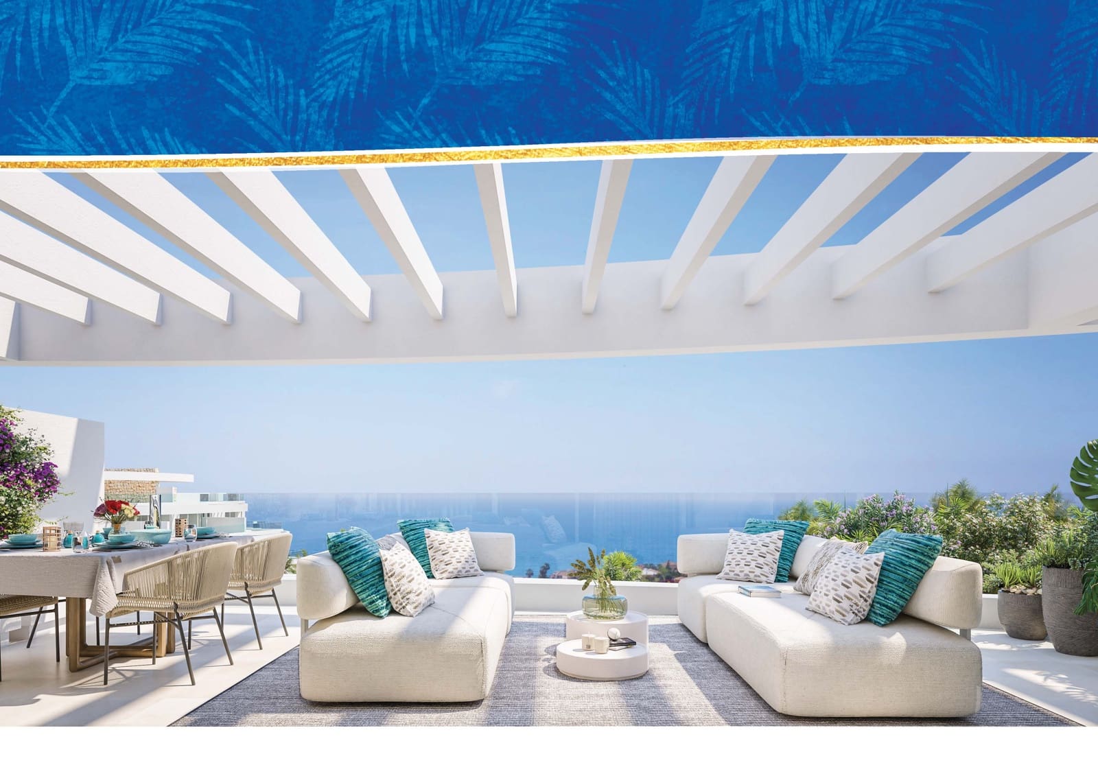 3 soveværelse Lejlighed til salg i Mijas med swimmingpool - € 1.300.000 (Ref: 9566033)