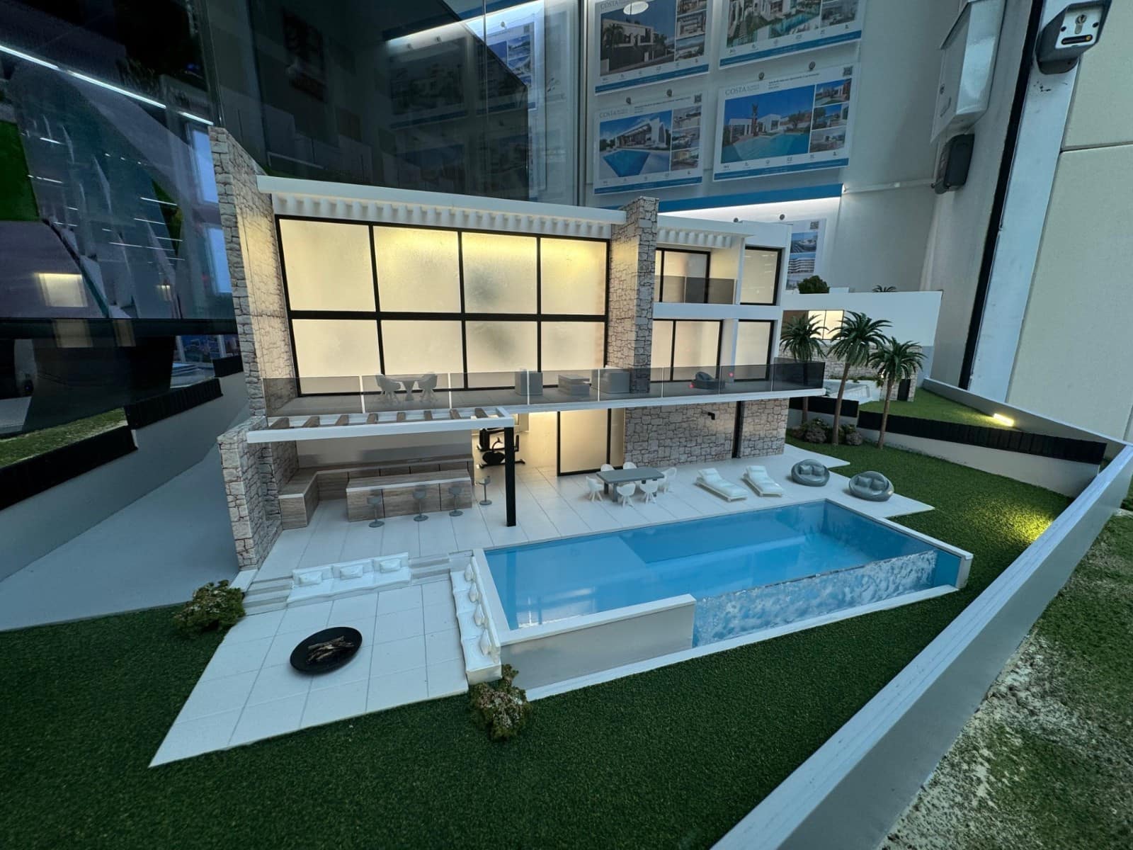 5 sypialnia Willa na sprzedaż w San Fulgencio z basenem garażem - 2 249 000 € (Ref: 9600019)