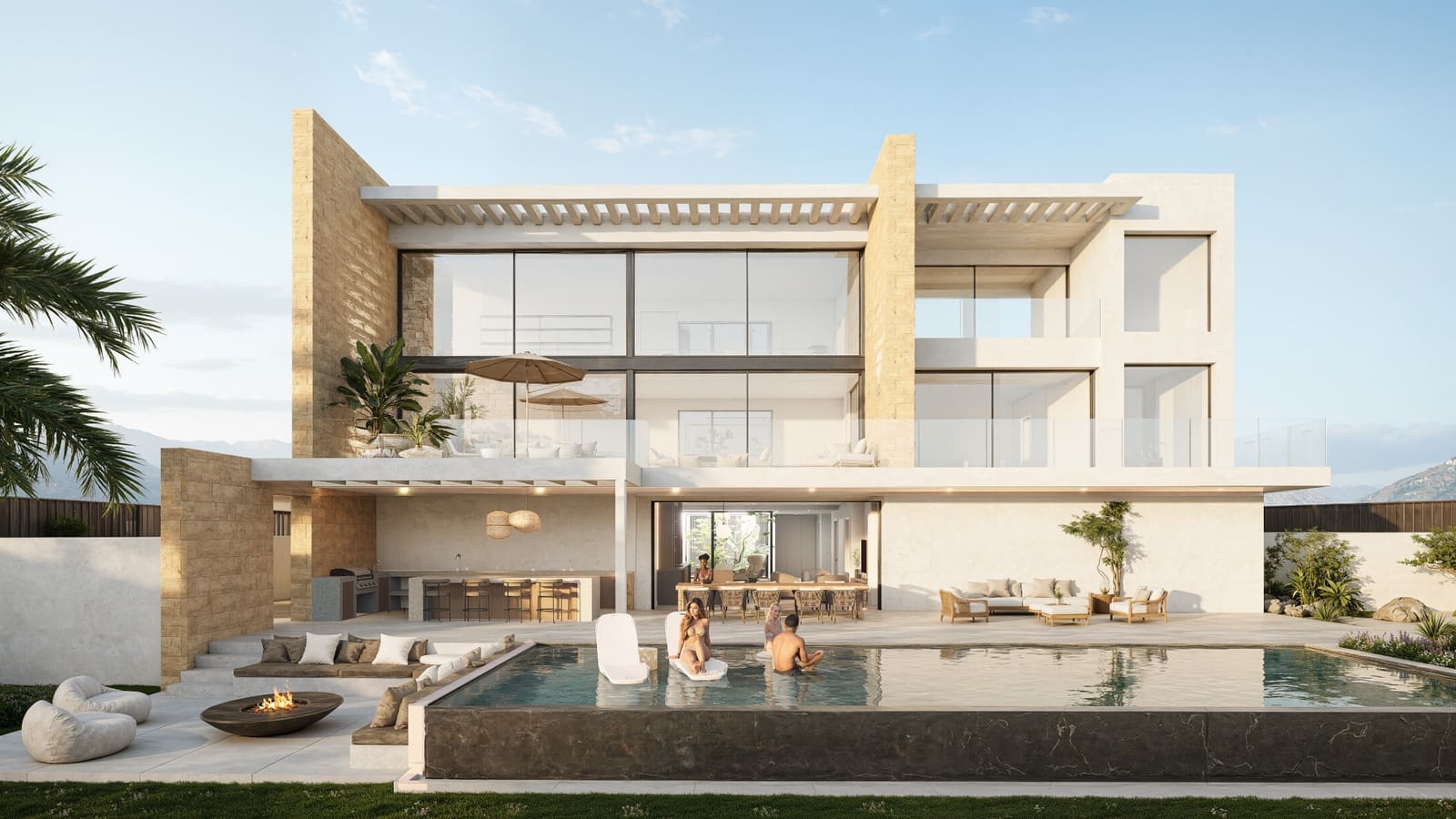 5 sypialnia Willa na sprzedaż w San Fulgencio z basenem garażem - 2 249 000 € (Ref: 9600019)