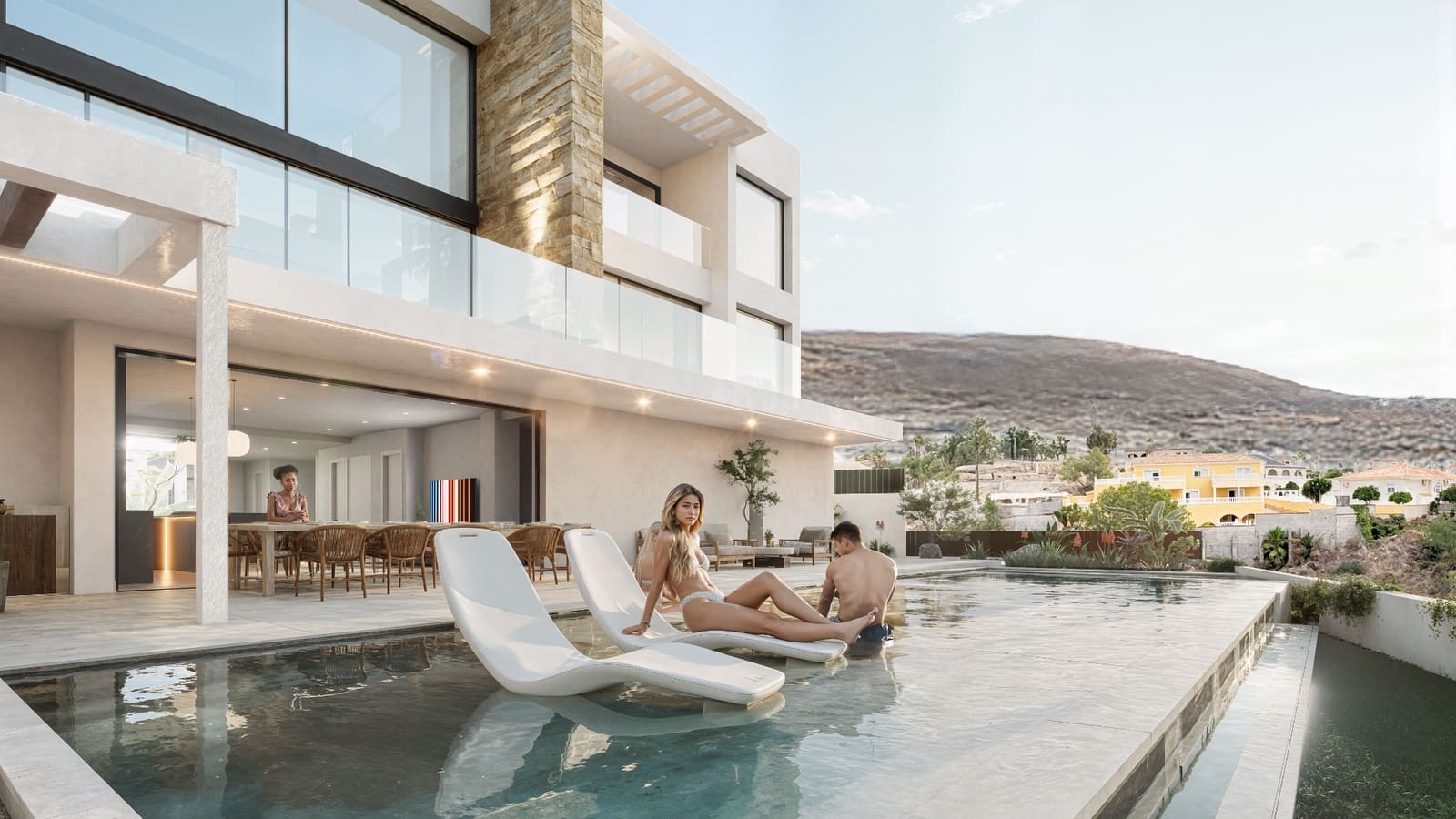 5 sypialnia Willa na sprzedaż w San Fulgencio z basenem garażem - 2 249 000 € (Ref: 9600019)