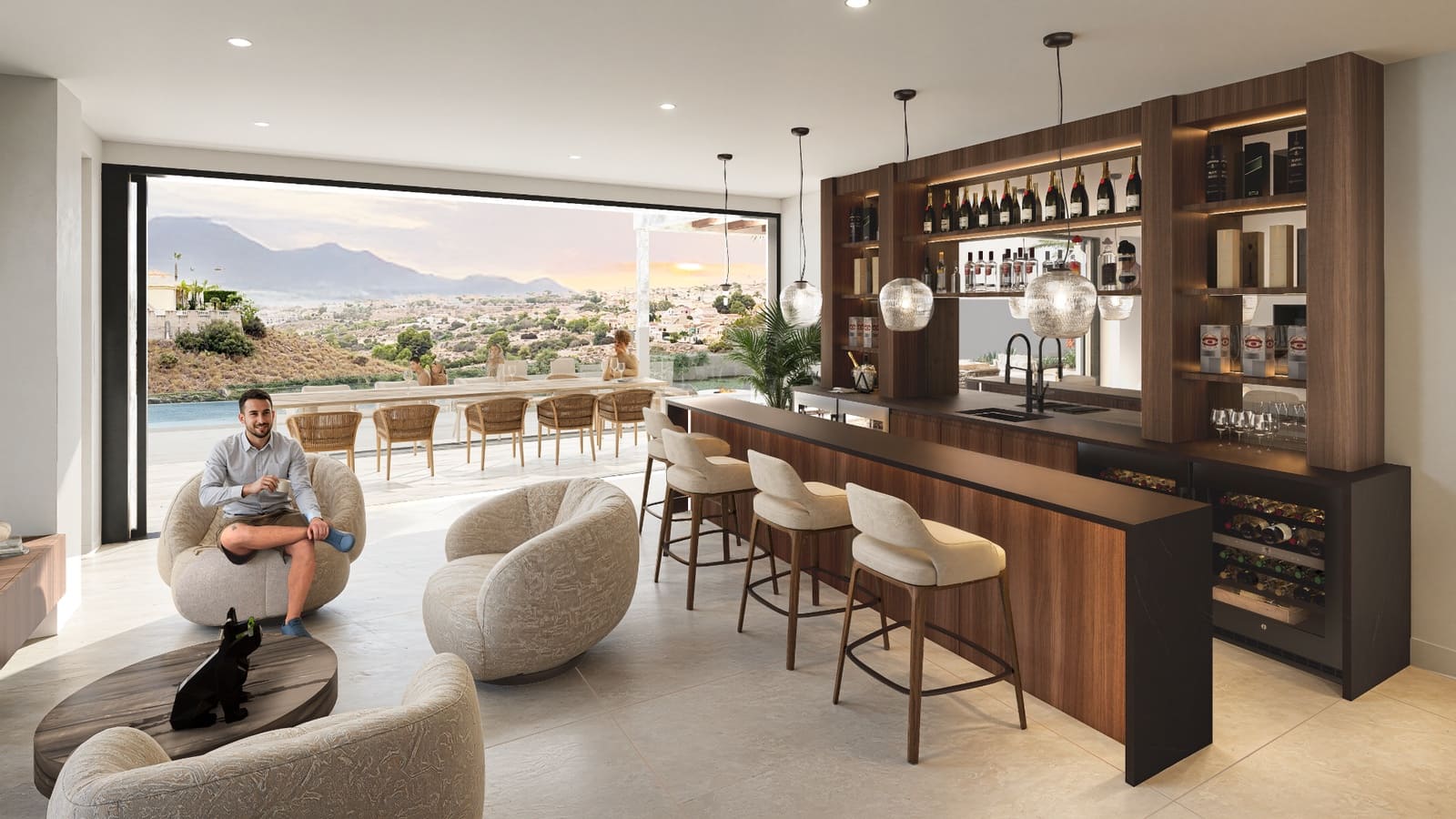 5 sypialnia Willa na sprzedaż w San Fulgencio z basenem garażem - 2 249 000 € (Ref: 9600019)