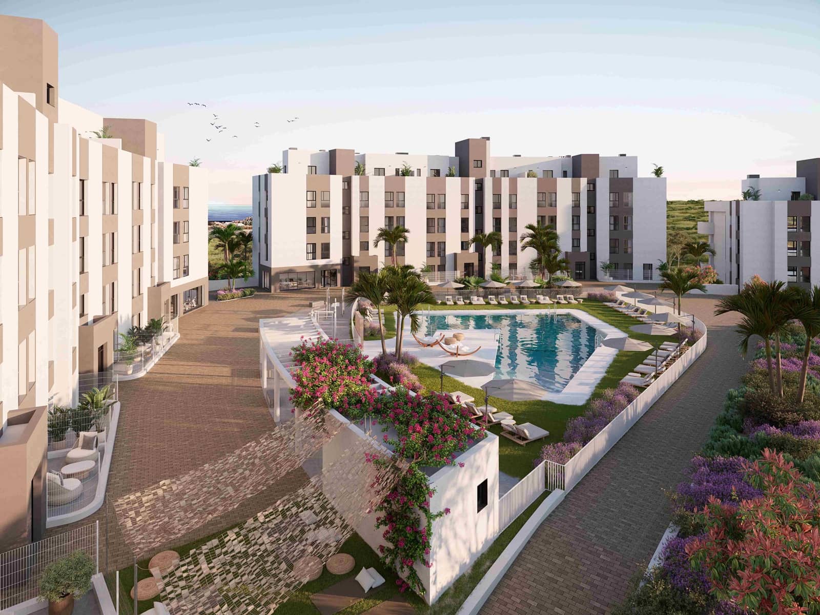 3 Zimmer Apartment zu verkaufen in Mijas mit Pool - 294.000 € (Ref: 9619025)