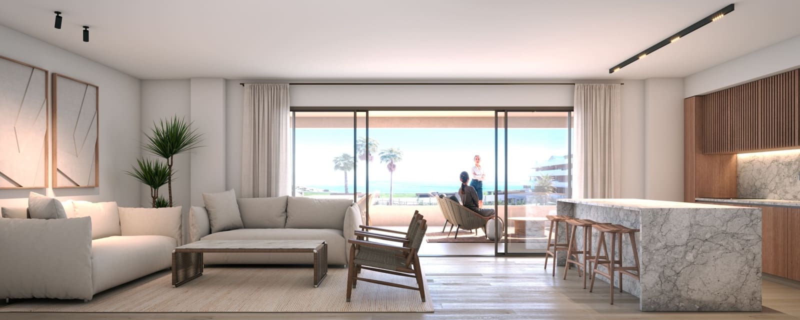 Apartamento de 2 habitaciones en Manilva en venta con piscina - 419.610 € (Ref: 9761729)