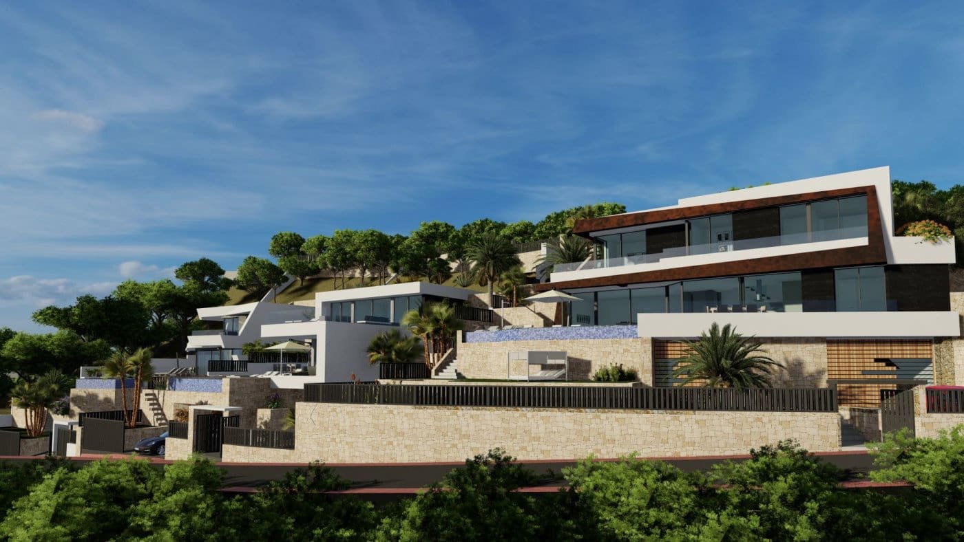 4 soveværelse Villa til salg i Calpe / Calp med swimmingpool garage - € 1.690.000 (Ref: 9791629)