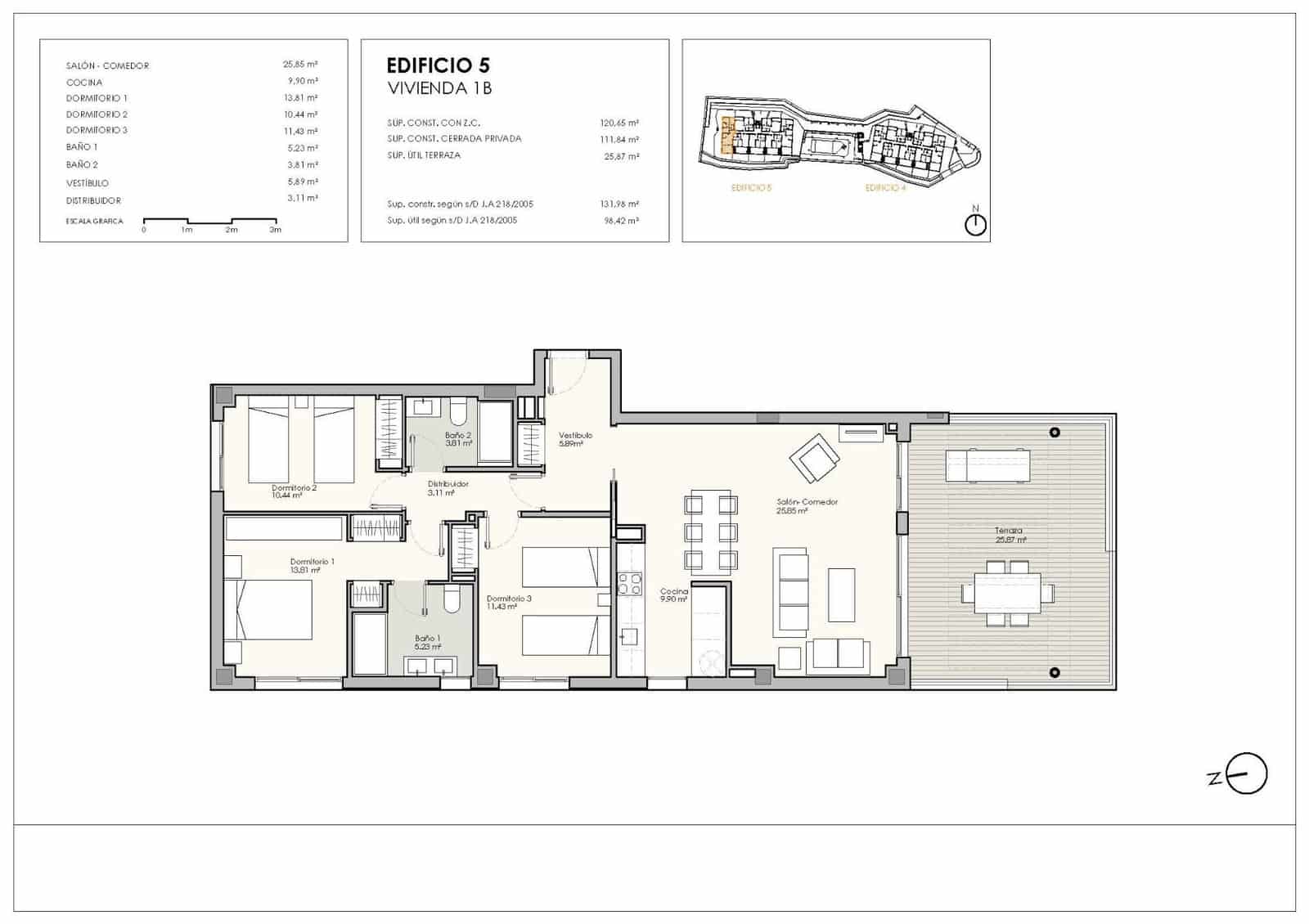 Apartamento de 3 habitaciones en Casares en venta con piscina garaje - 415.000 € (Ref: 9791714)