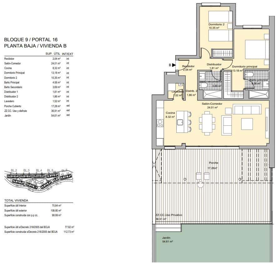 2 slaapkamer Appartement te koop in Casares met zwembad garage - € 395.000 (Ref: 9791945)