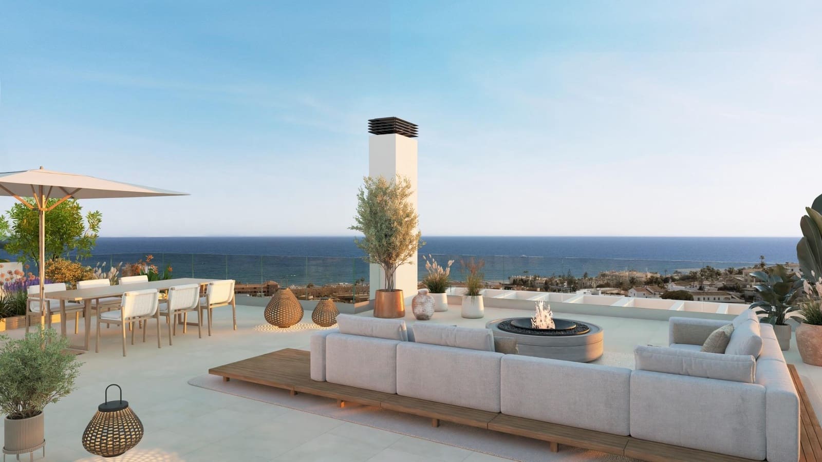 3 Zimmer Apartment zu verkaufen in La Cala de Mijas mit Pool - 1.300.000 € (Ref: 9792082)