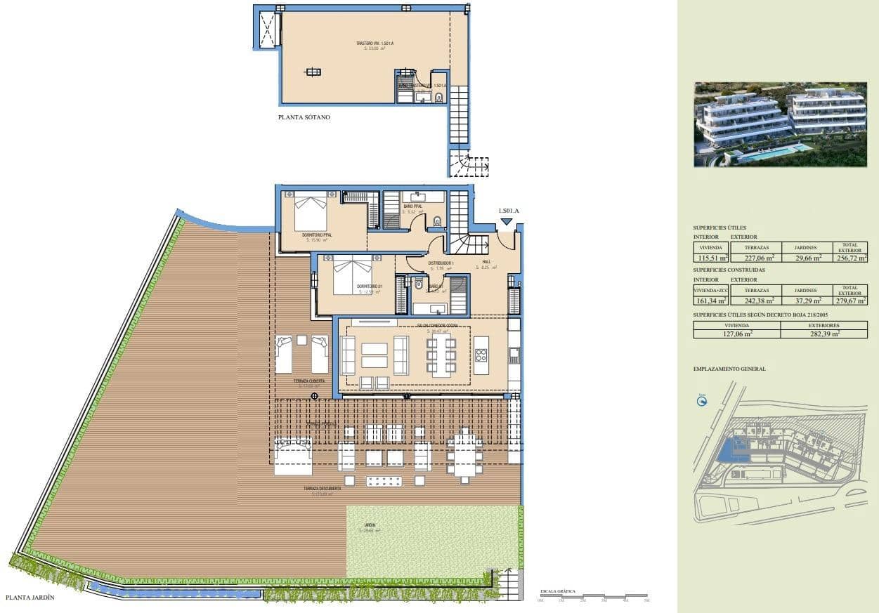 2 sypialnia Apartament na sprzedaż w Buenas Noches z basenem garażem - 750 000 € (Ref: 9792136)